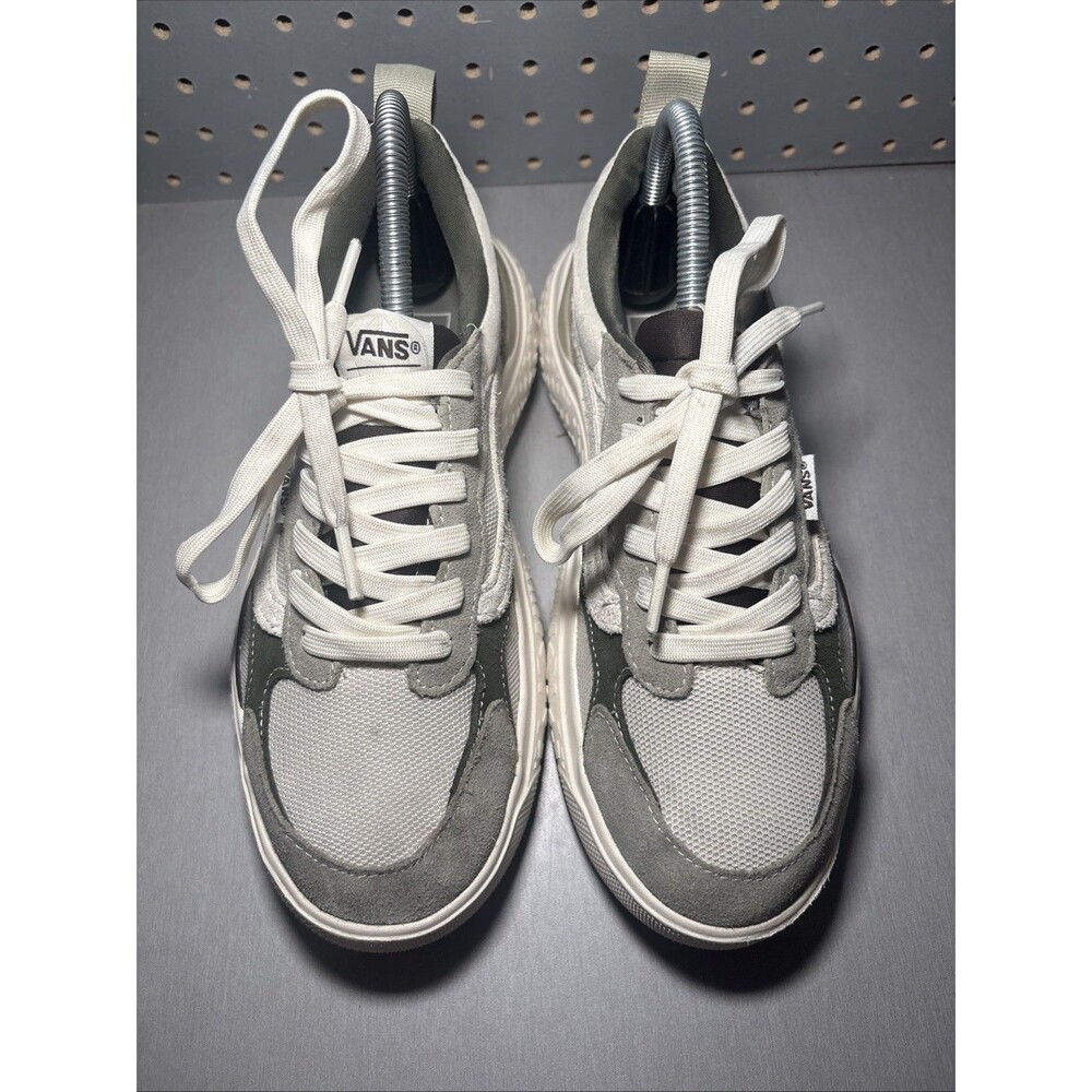 Vans UltraRange Neo VR3 Shoes Mens Sz 7 Womens Sz 8.5 White Green Cream Sneakers - Picture 6 of 15